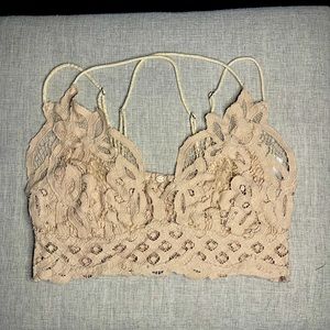 Free People Nude Bralette